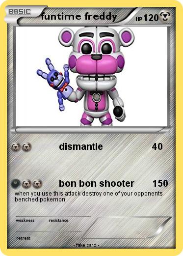 Pokemon funtime freddy