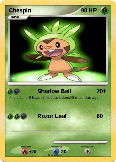 Pokemon Chespin