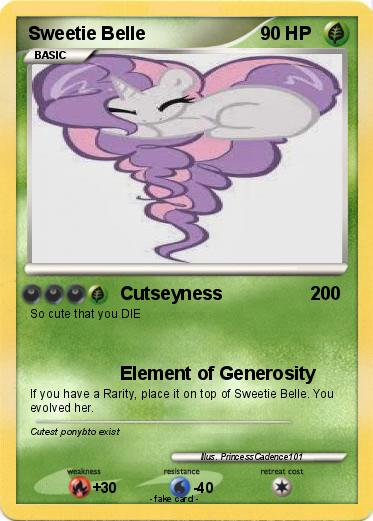 Pokemon Sweetie Belle