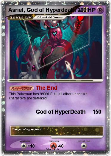 Pokemon Asriel, God of Hyperdeath
