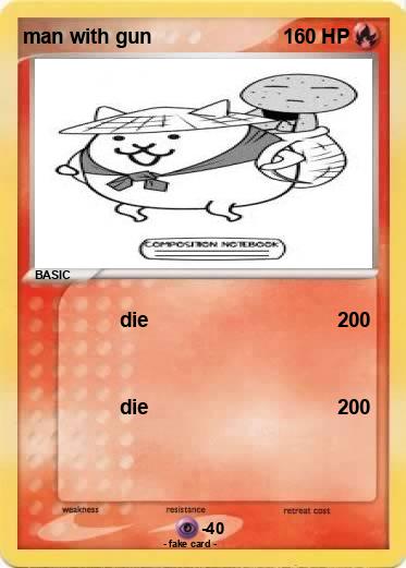Pokemon man with gun