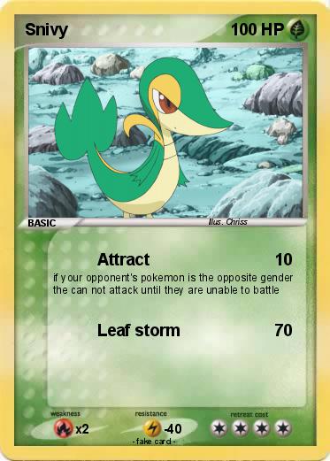 Pokemon Snivy