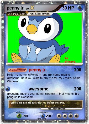 Pokemon penny jr.