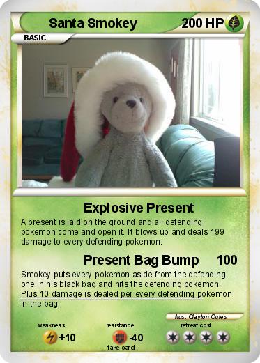 Pokemon Santa Smokey