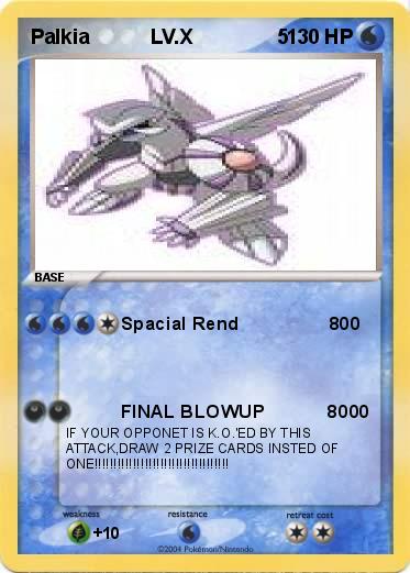 Pokemon Palkia           LV.X               5