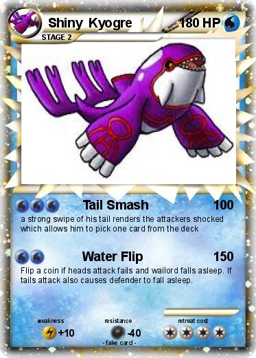 Pokemon Shiny  Kyogre