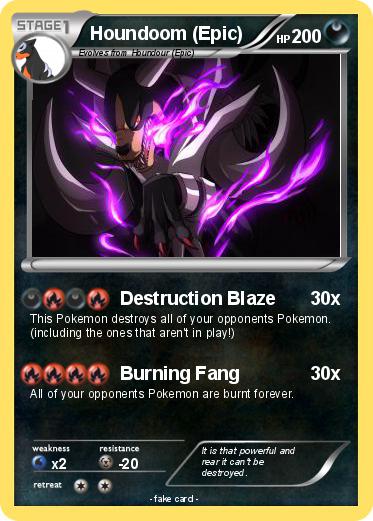 Pokemon Houndoom (Epic)