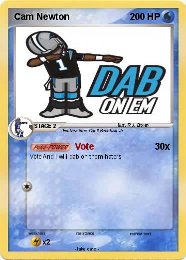 Pokemon Cam Newton