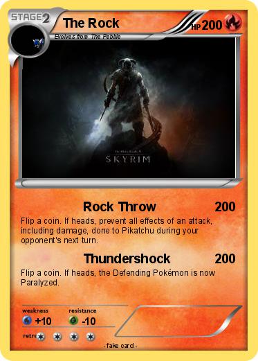 Pokemon The Rock