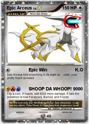Pokemon Epic Arceus