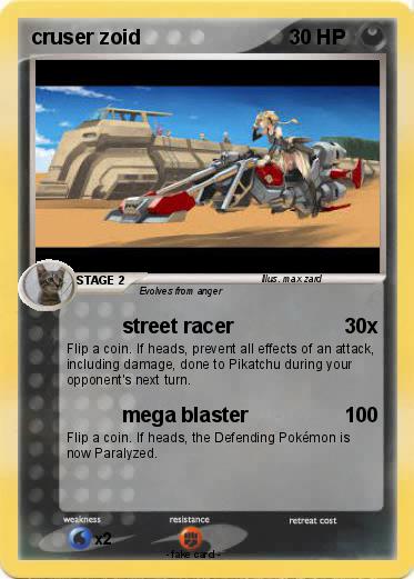Pokemon cruser zoid