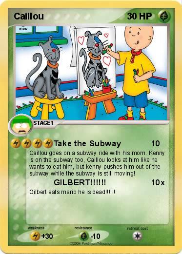 Pokemon Caillou