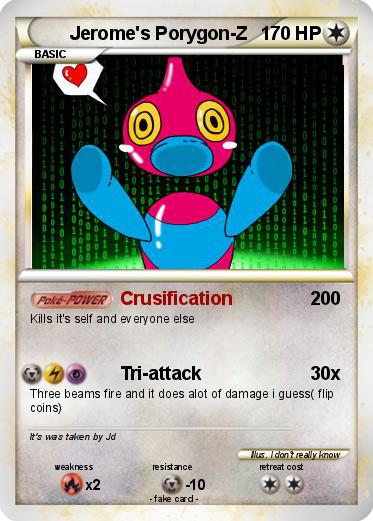 Pokemon Jerome's Porygon-Z