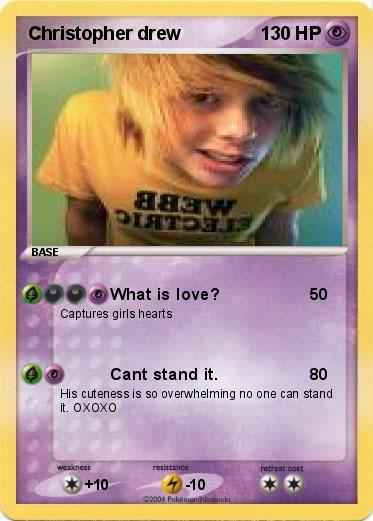 Pokemon Christopher drew