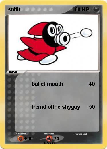 Pokemon snifit