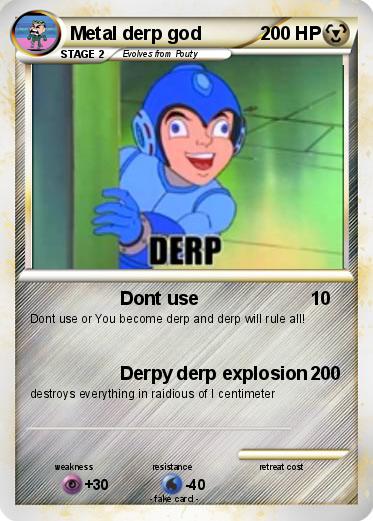 Pokemon Metal derp god