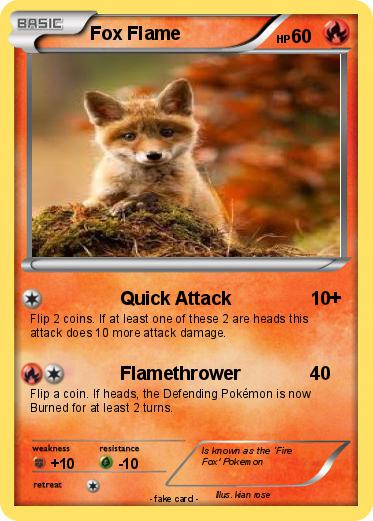 Pokemon Fox Flame