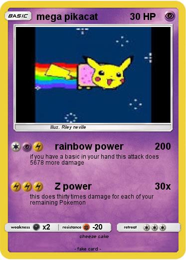 Pokemon mega pikacat