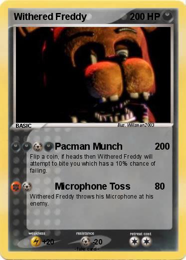 Pokemon Withered Freddy