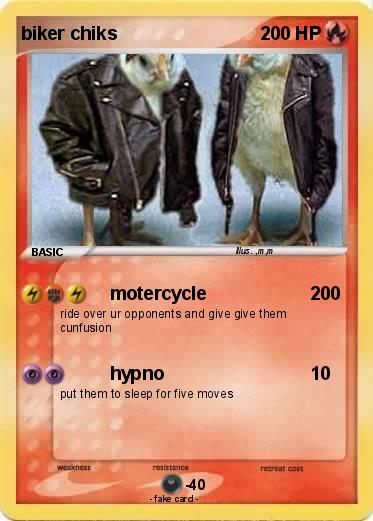 Pokemon biker chiks