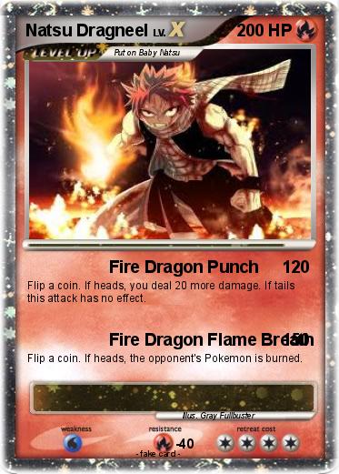Pokemon Natsu Dragneel