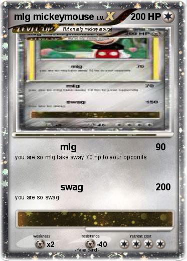 Pokemon mlg mickeymouse