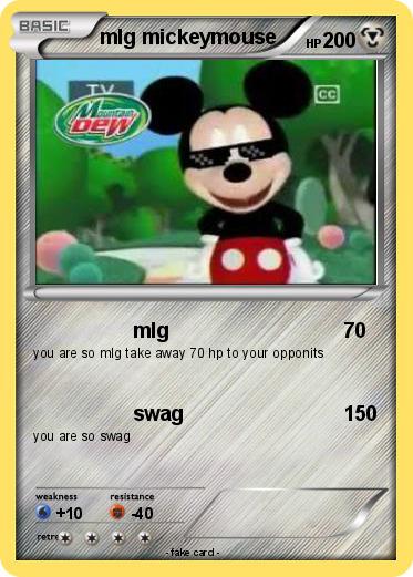 Pokemon mlg mickeymouse