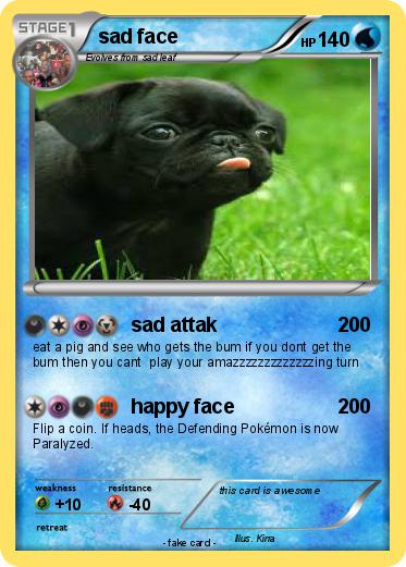 Pokemon sad face