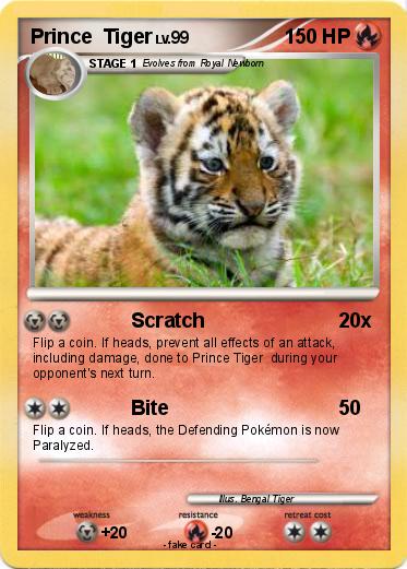 Pokemon Prince  Tiger