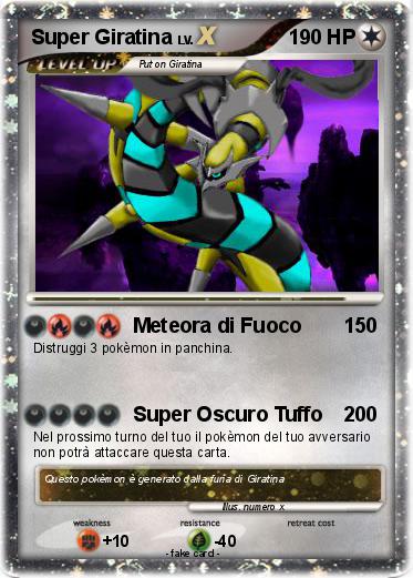 Pokemon Super Giratina