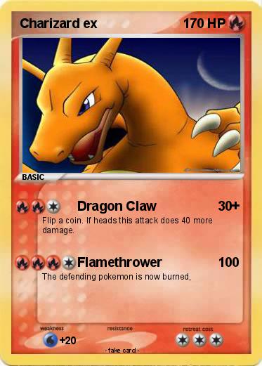 Pokemon Charizard ex