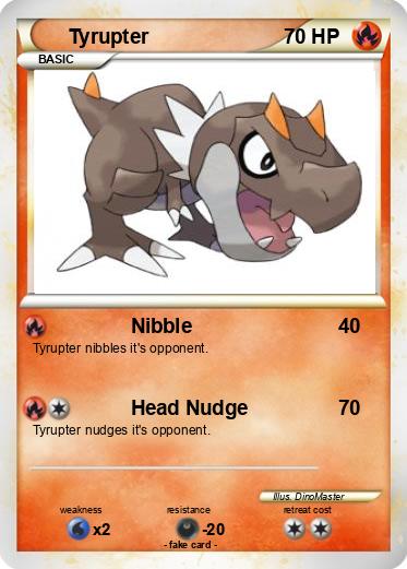 Pokemon Tyrupter