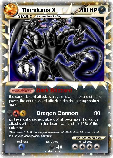 Pokemon Thundurus X