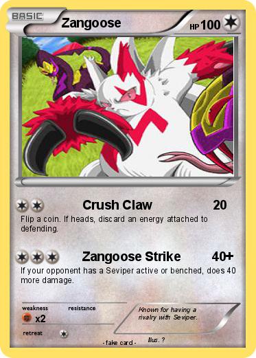 Pokemon Zangoose