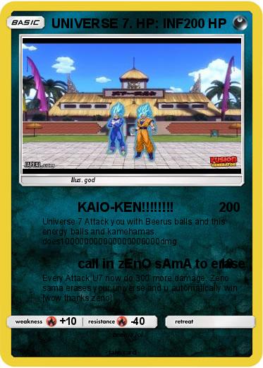 Pokemon UNIVERSE 7. HP: INF