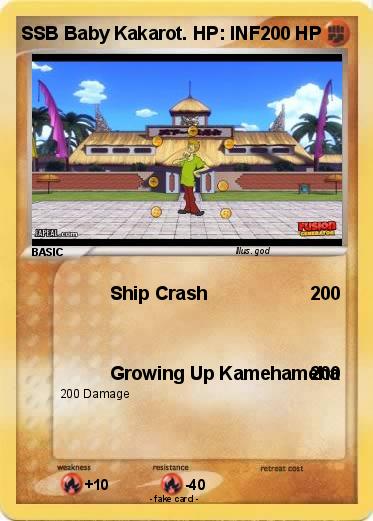 Pokemon SSB Baby Kakarot. HP: INF