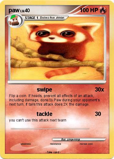 Pokemon paw