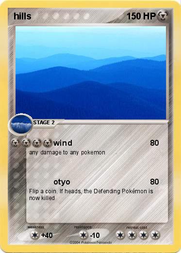 Pokemon hills