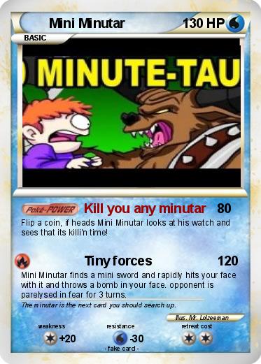 Pokemon Mini Minutar