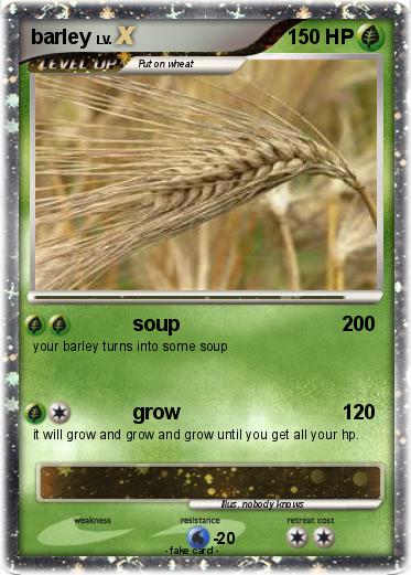 Pokemon barley