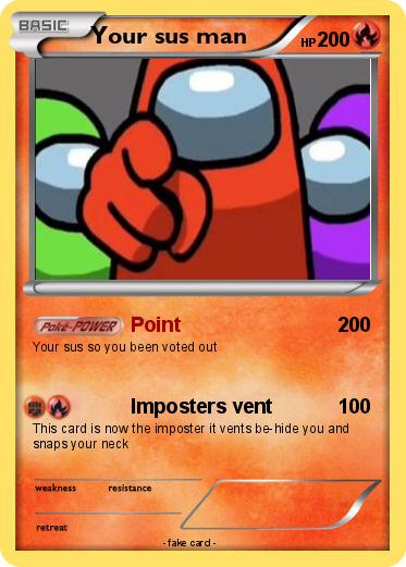 Pokemon Your sus man