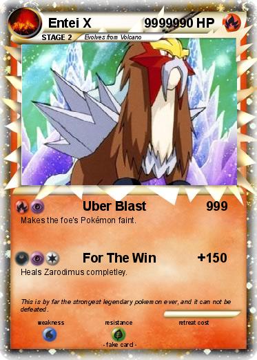 Pokemon Entei X               99999