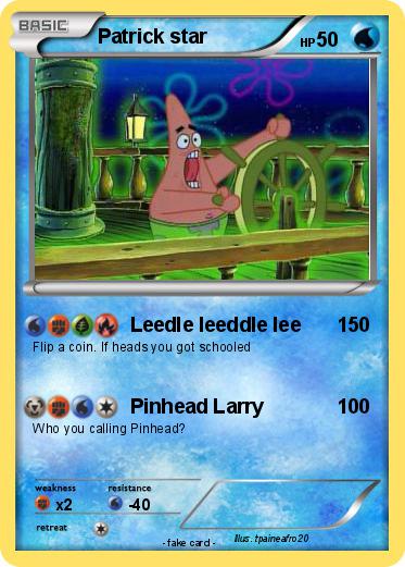 Pokemon Patrick star