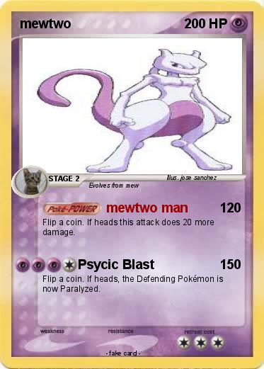 Pokemon mewtwo