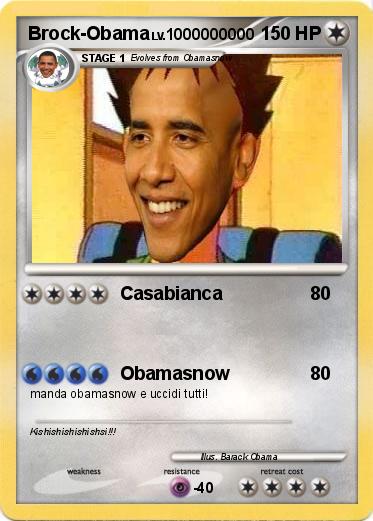 Pokemon Brock-Obama