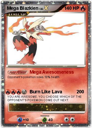 Pokemon Mega Blazkien