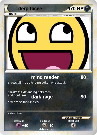 Pokemon derp facee