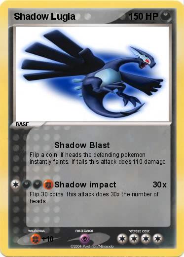 Pokemon Shadow Lugia