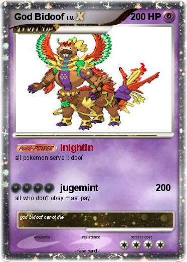 Pokemon God Bidoof