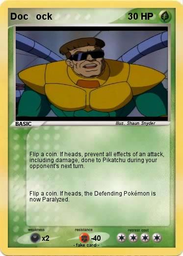 Pokemon Doc   ock